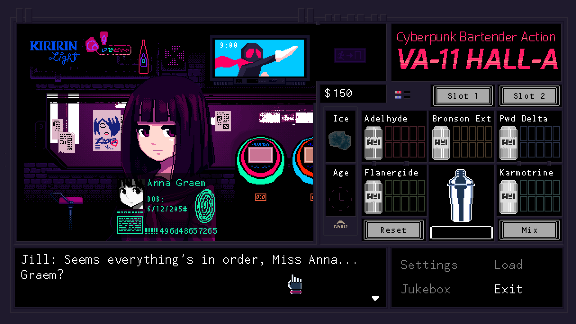 VA-11 HALL-A's 3 extra chapters. (And modding!) image 11