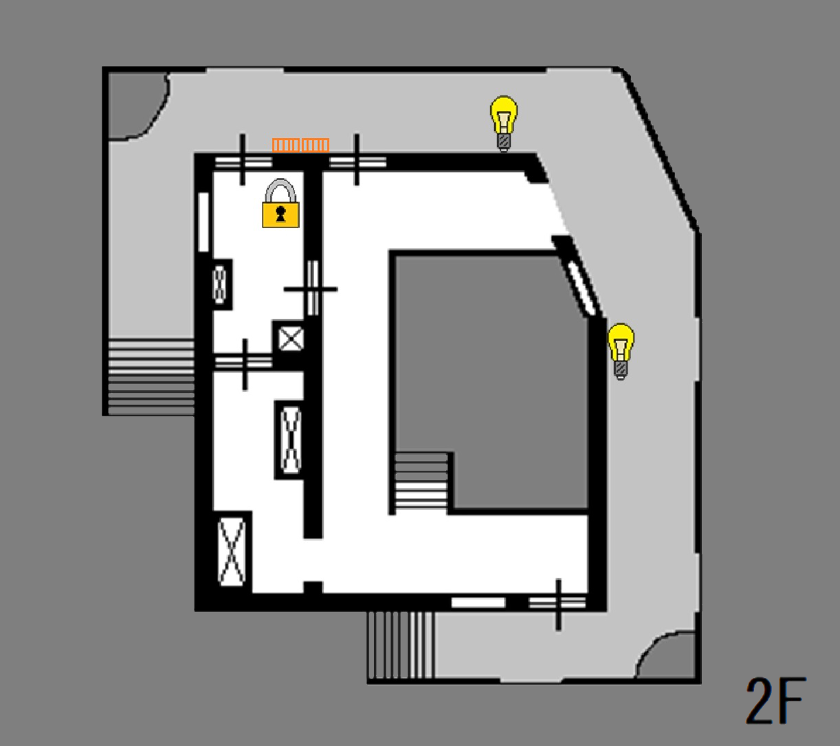 Comunita Di Steam Guida Eng Jpn Main Building Map固有建築の平面図