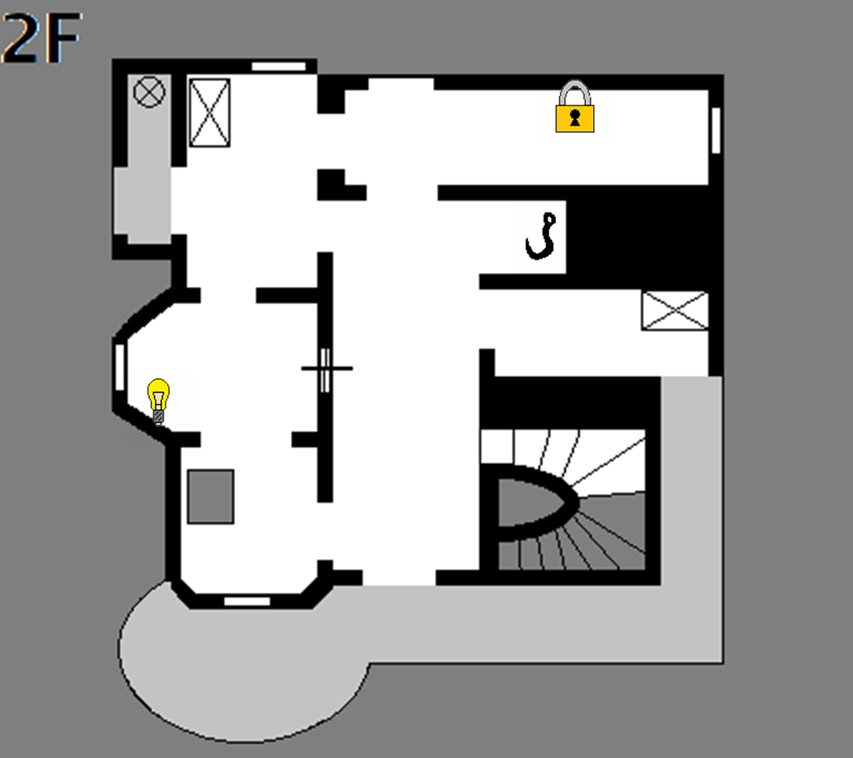 Comunita Di Steam Guida Eng Jpn Main Building Map固有建築の平面図