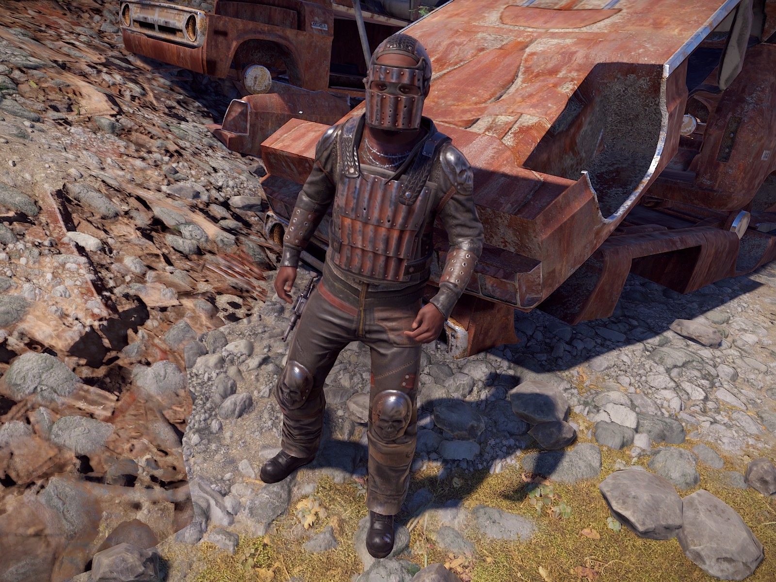 Corrugated Steel Chest Plate thumbnail 4