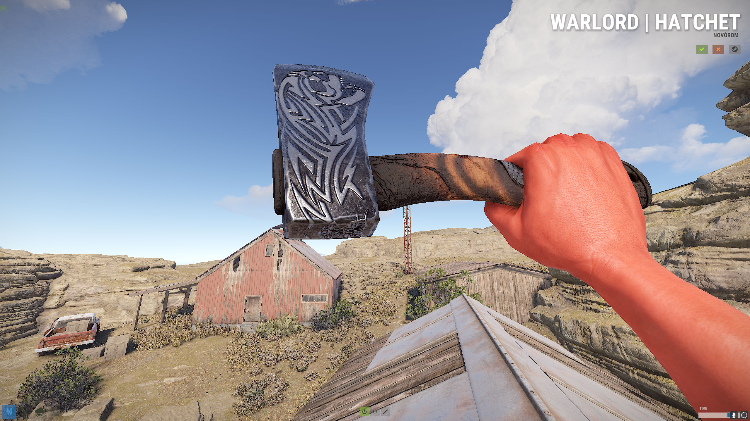 Gothic Warlord Hatchet thumbnail 3