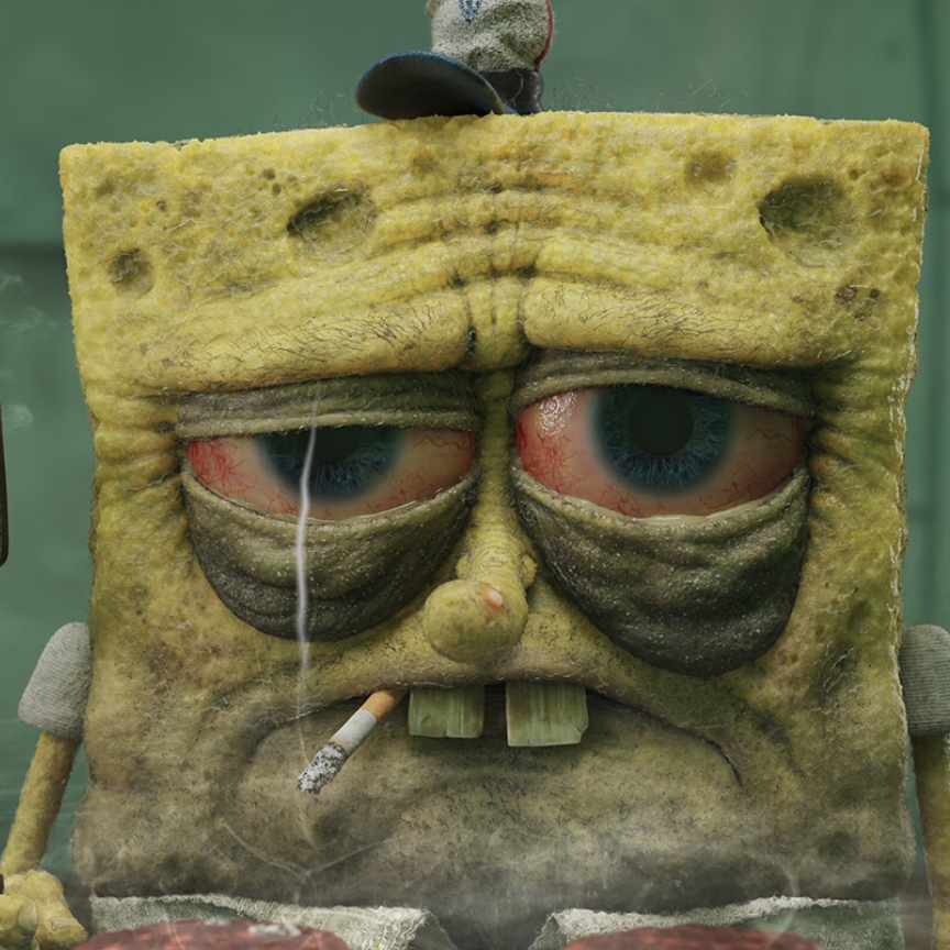 Steam Workshop::Depressed Spongebob
