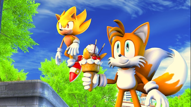 Super Sonic and Hyper Sonic in Sonic 1 em Jogos na Internet