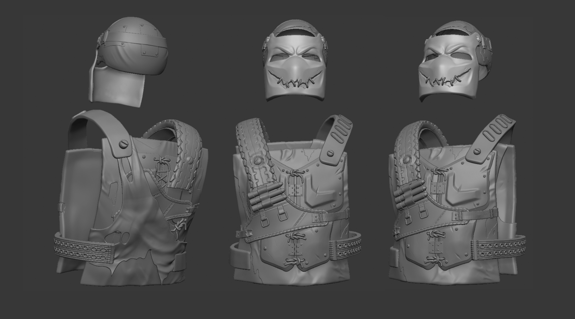 Renegade Metal Chest Plate thumbnail 4