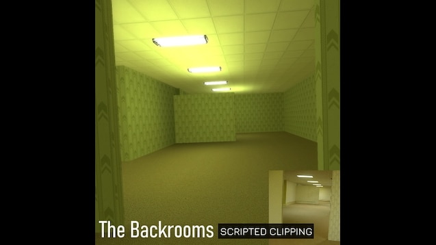 Noclipped into the backrooms