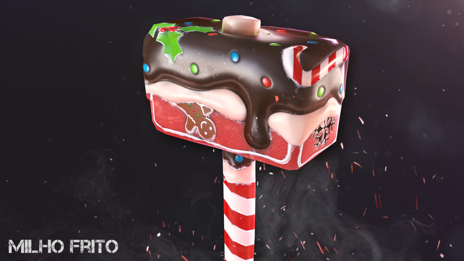 Mr. Gingerbread Hammer screenshot 1