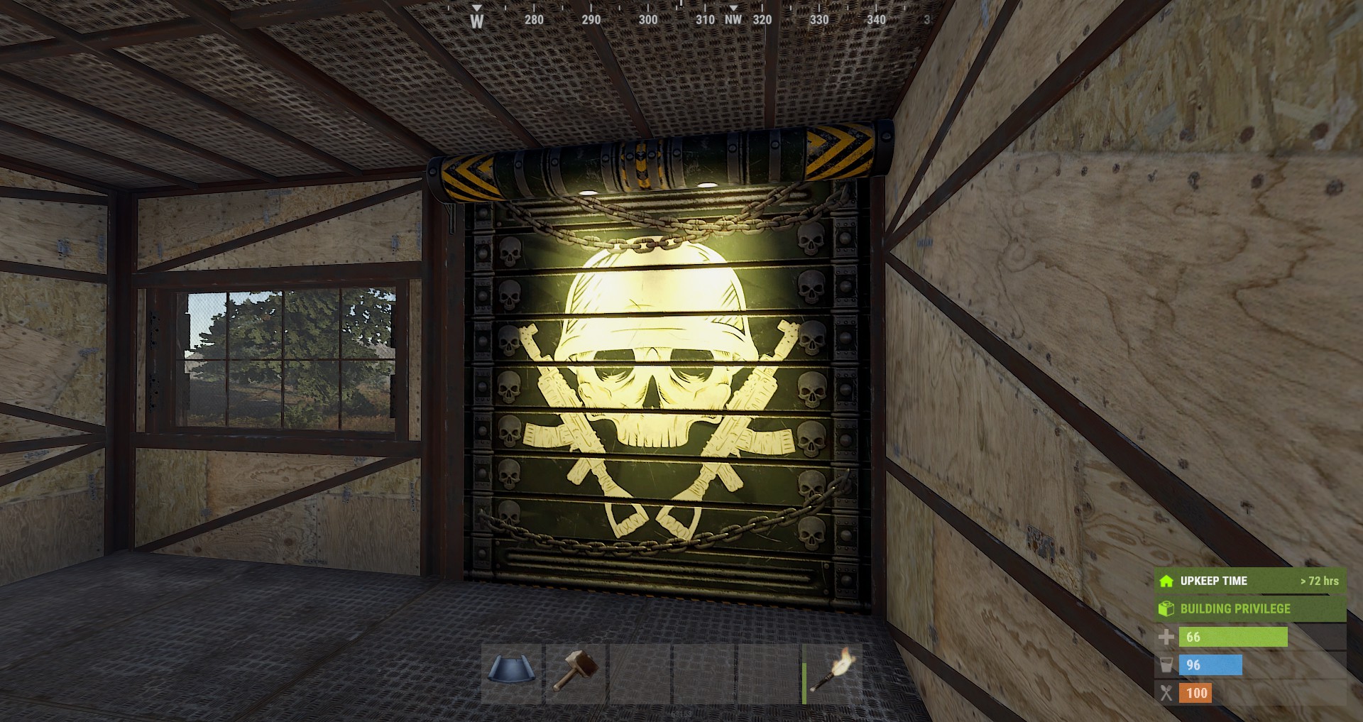 Danger Zone Garage Door thumbnail 2