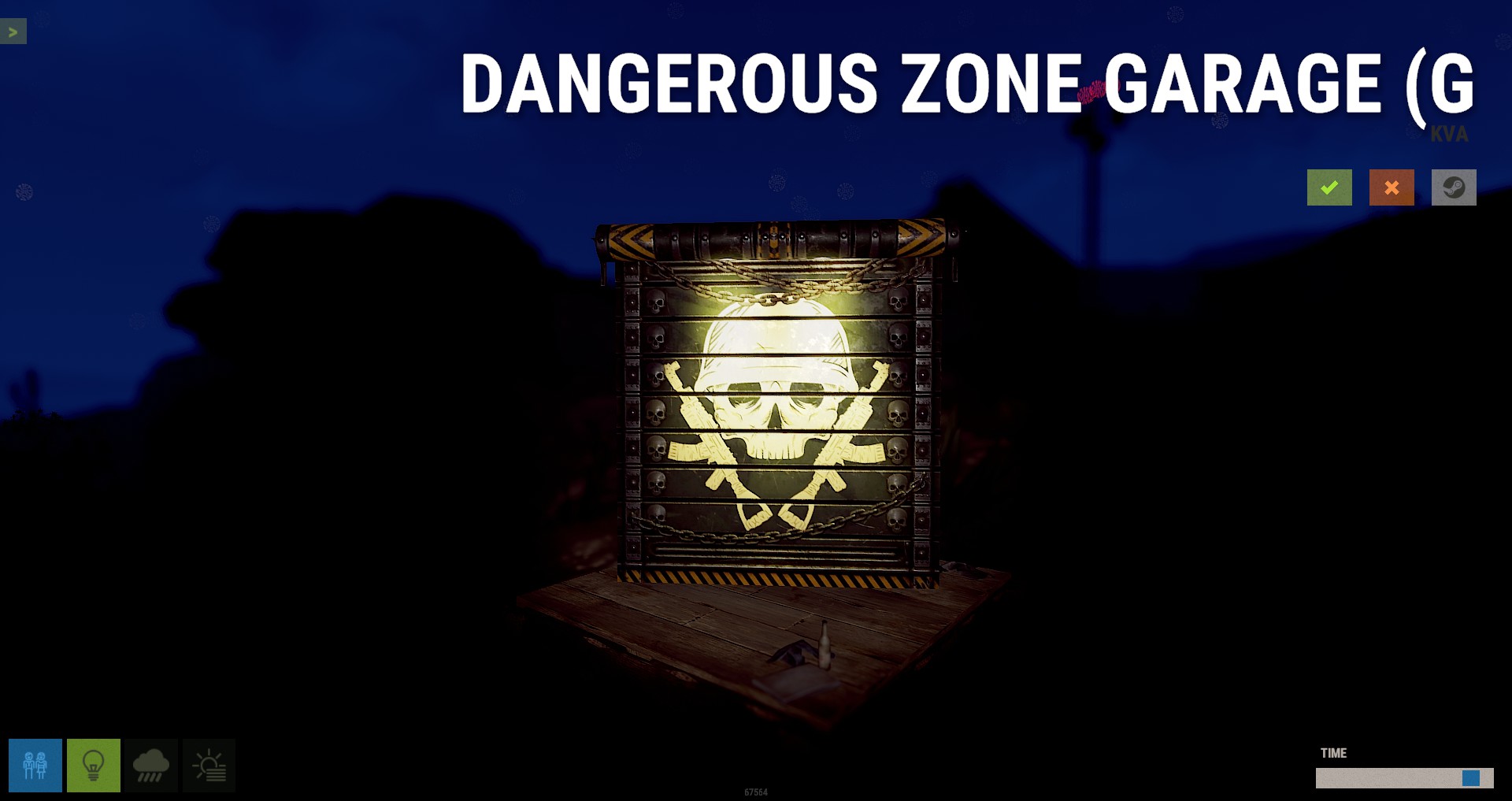 Danger Zone Garage Door thumbnail 5