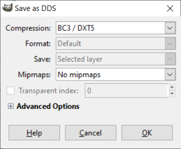 DDS dxt5. DXT Compression. DXT convert. YST-DXT-V2.3. Save selected