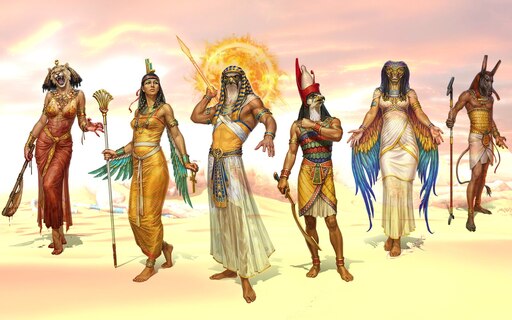 боги древнего египта названия