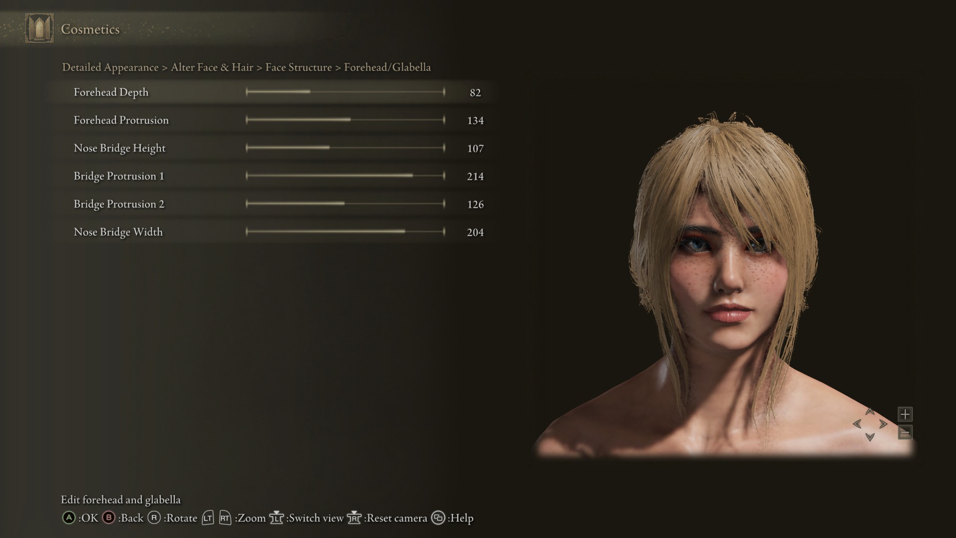 Elden ring female character creation template