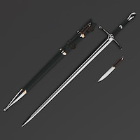 LOTR - Sword of Strider and Companion Knife画像