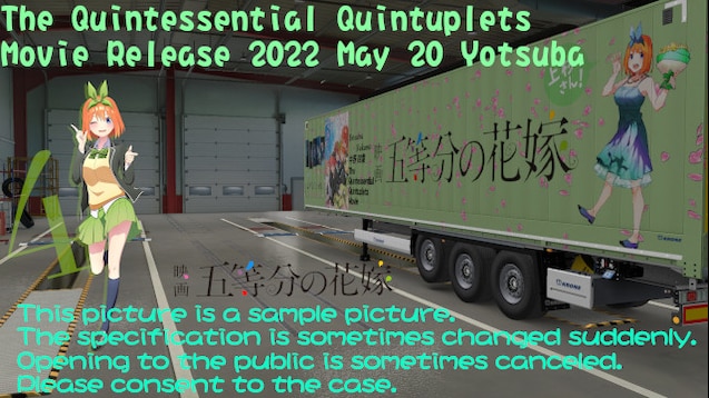  Steam Workshop TV Anime Lanzamiento de la película The Quintessential Quintuplets May Yotsuba