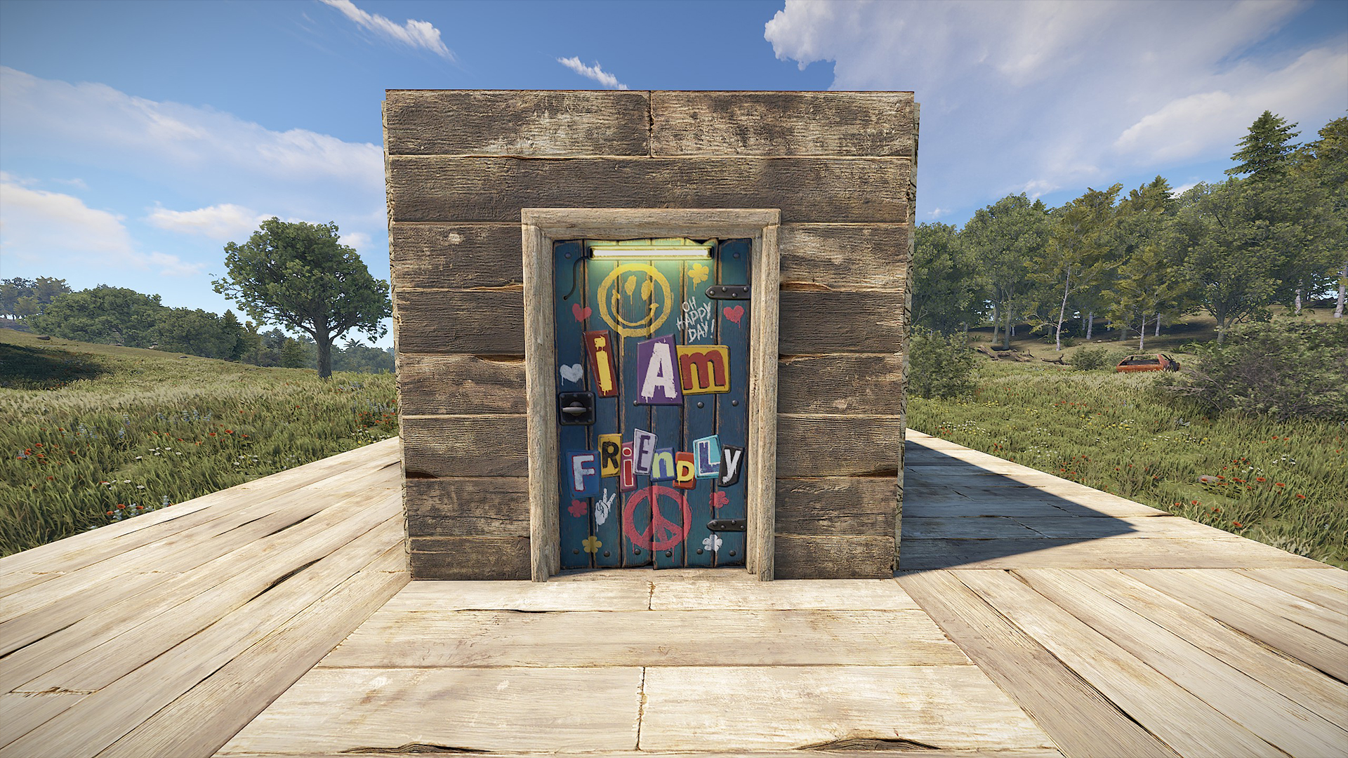 Friendly Wooden Door thumbnail 2