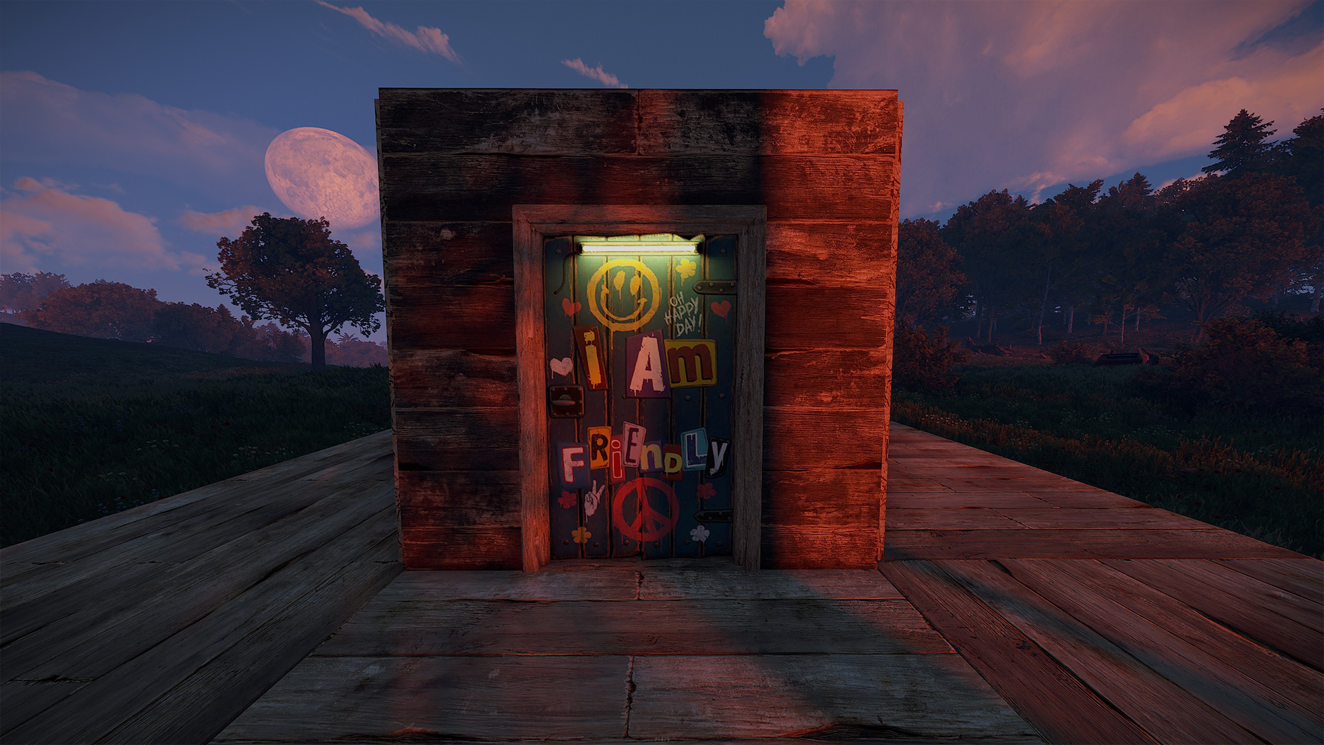 Friendly Wooden Door thumbnail 4