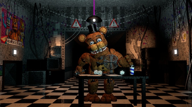 Steam Workshop::[UPDATE 1] FNaF 2 Map With Kind of Accurate