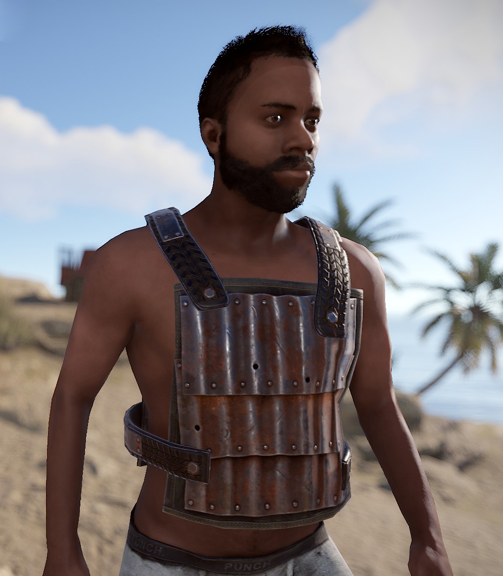 Corrugated Steel Chest Plate thumbnail 5