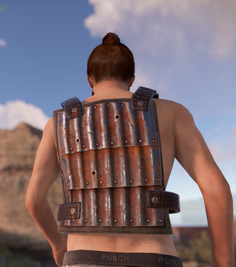 Corrugated Steel Chest Plate thumbnail 8