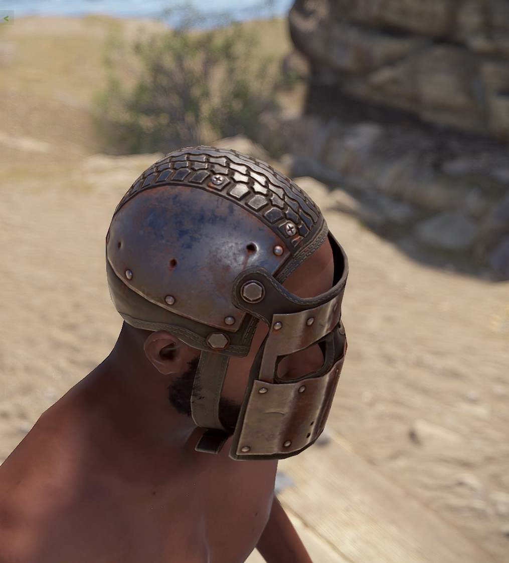 Corrugated Steel Facemask thumbnail 10