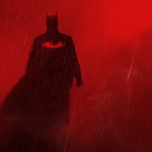 Steam Workshop::The Batman (2022) Wallpaper [RED] (with rain and smoke)