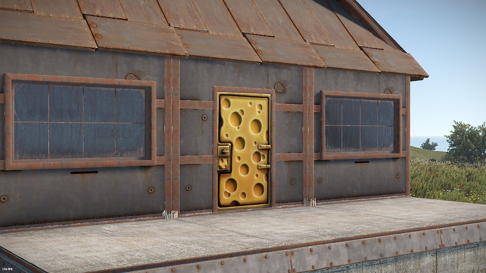 Cheese Sheet Metal Door screenshot 1