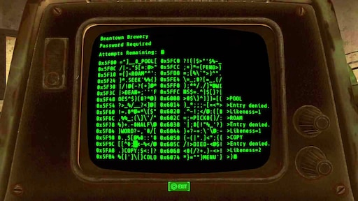 Fallout 4 как подбирать пароль на терминале фото 90