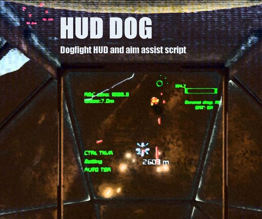 HudDog script - draw ingame and import your own icons concept - is it worth  doing? : r/spaceengineers