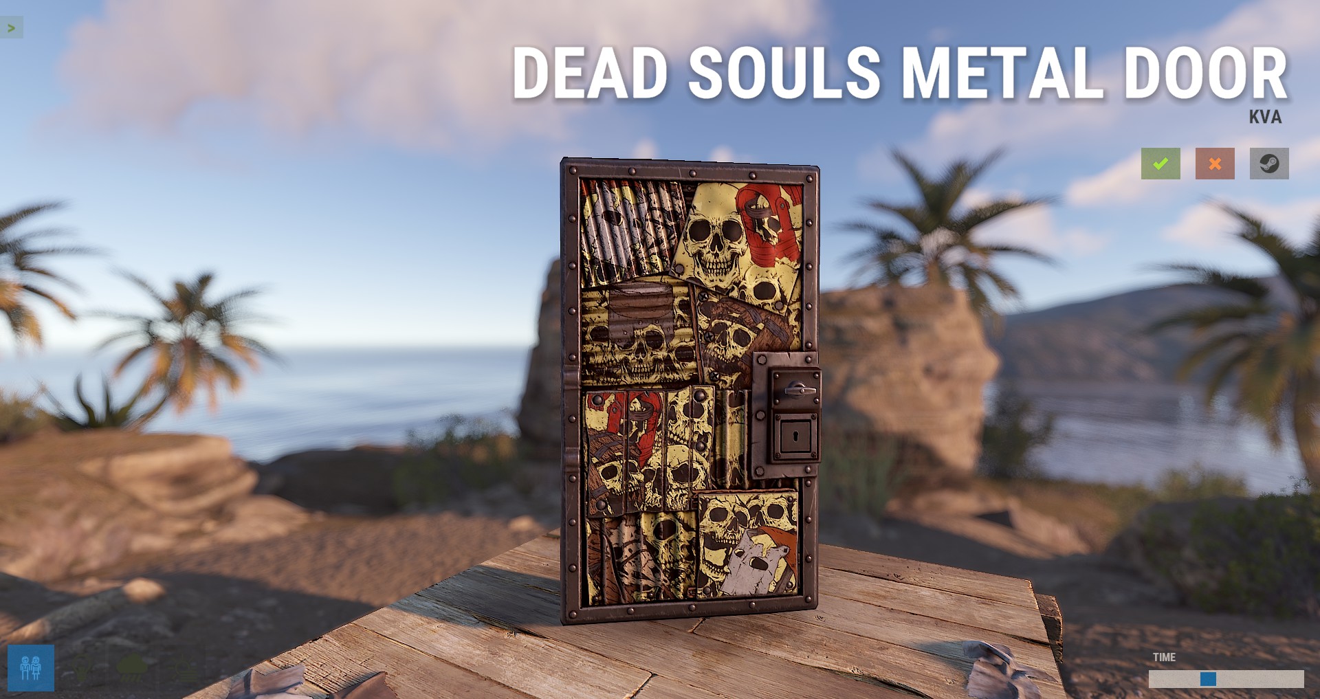 Dead Souls Metal Door screenshot 1