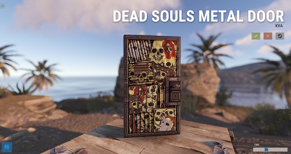 Dead Souls Metal Door - image 1