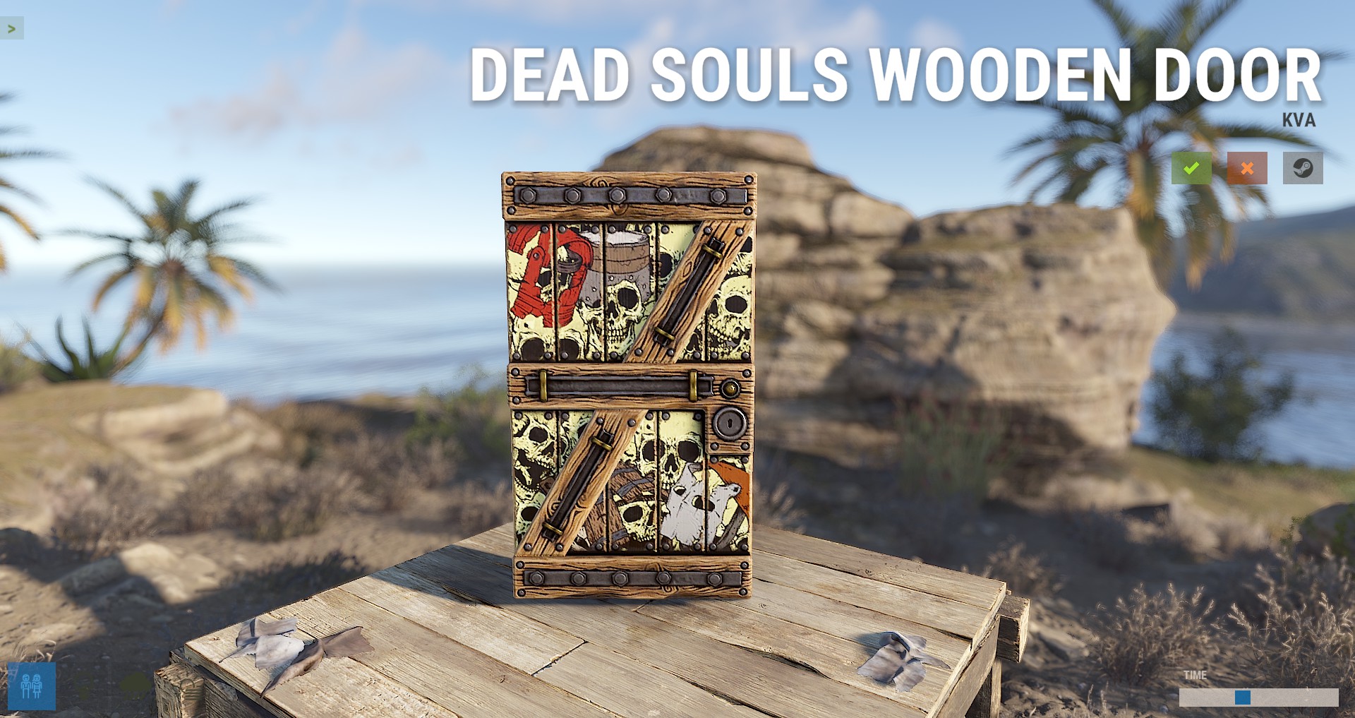 Dead Souls Wooden Door thumbnail 6