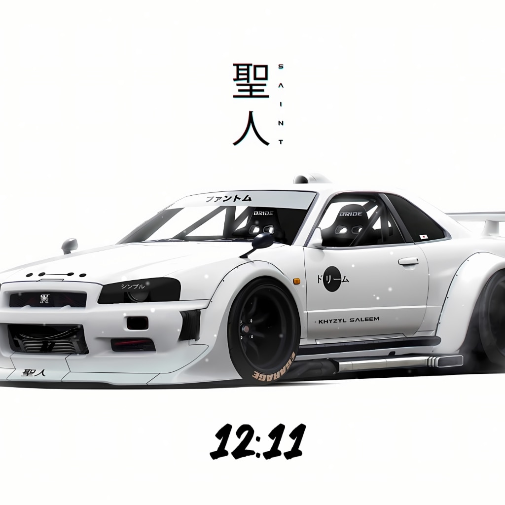 White GTR (R34)