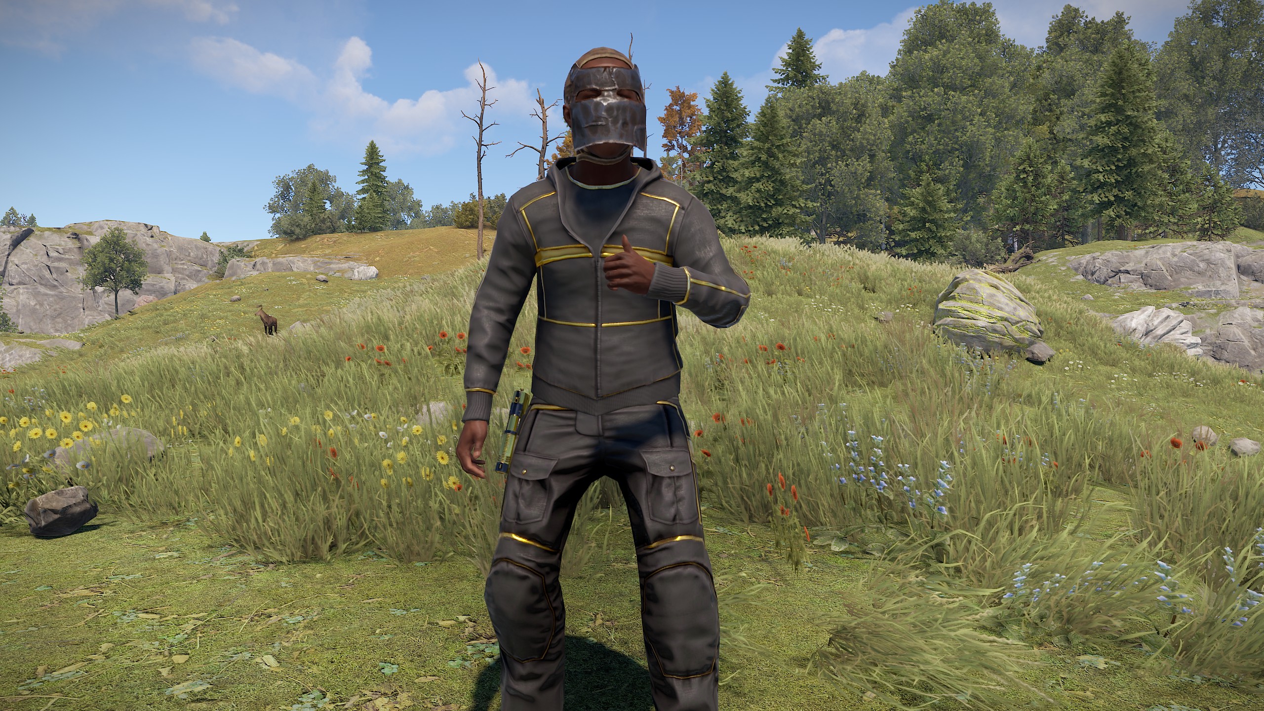Black Gold Hoodie thumbnail 3