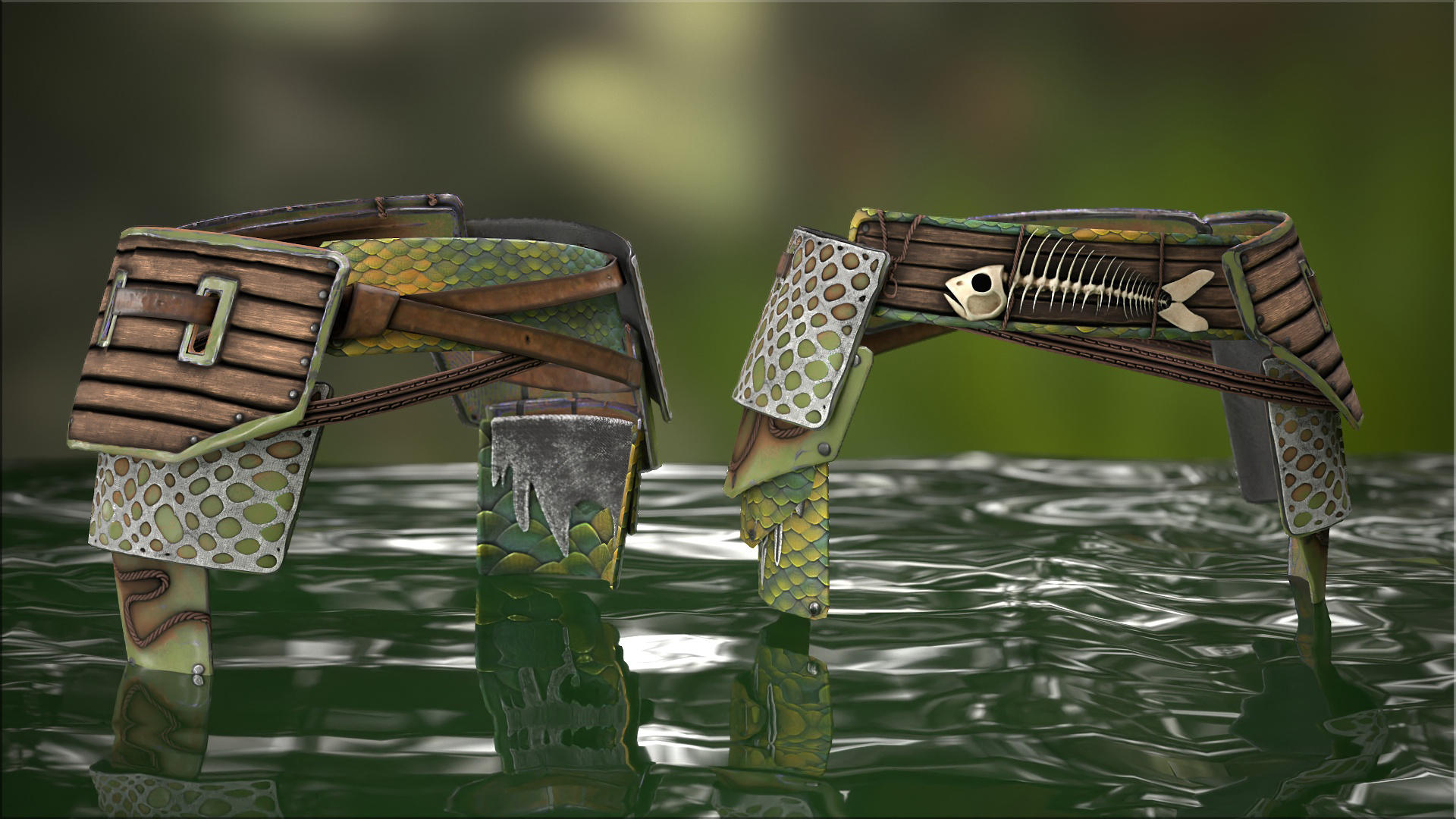 Fish Roadsign Pants screenshot 1