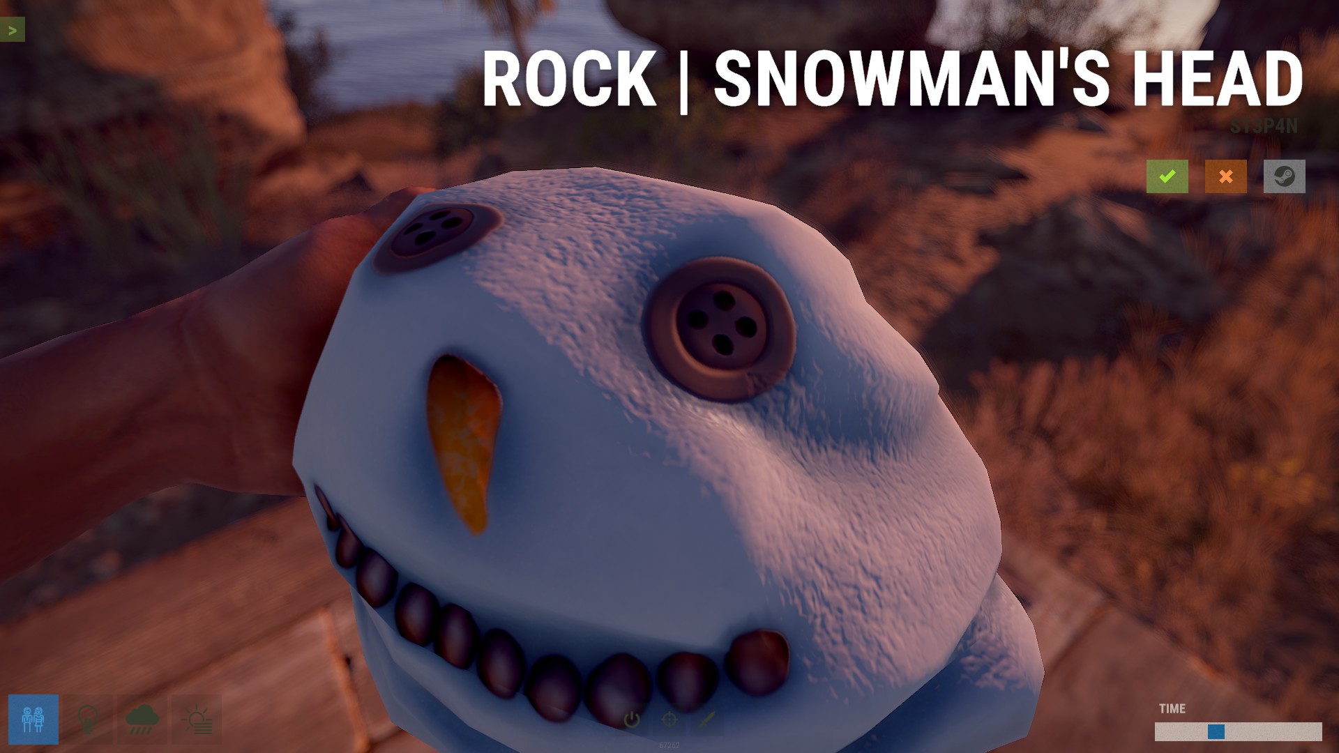 Snowman Head Rock thumbnail 5