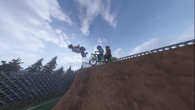 Motorcycle In The Workshop Minecraft Map