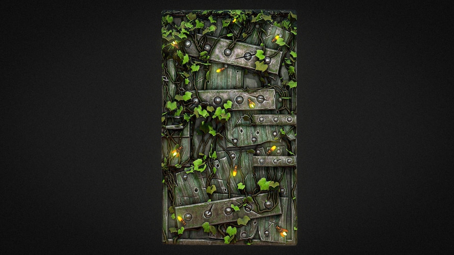 Fireflies Metal Door - image 2