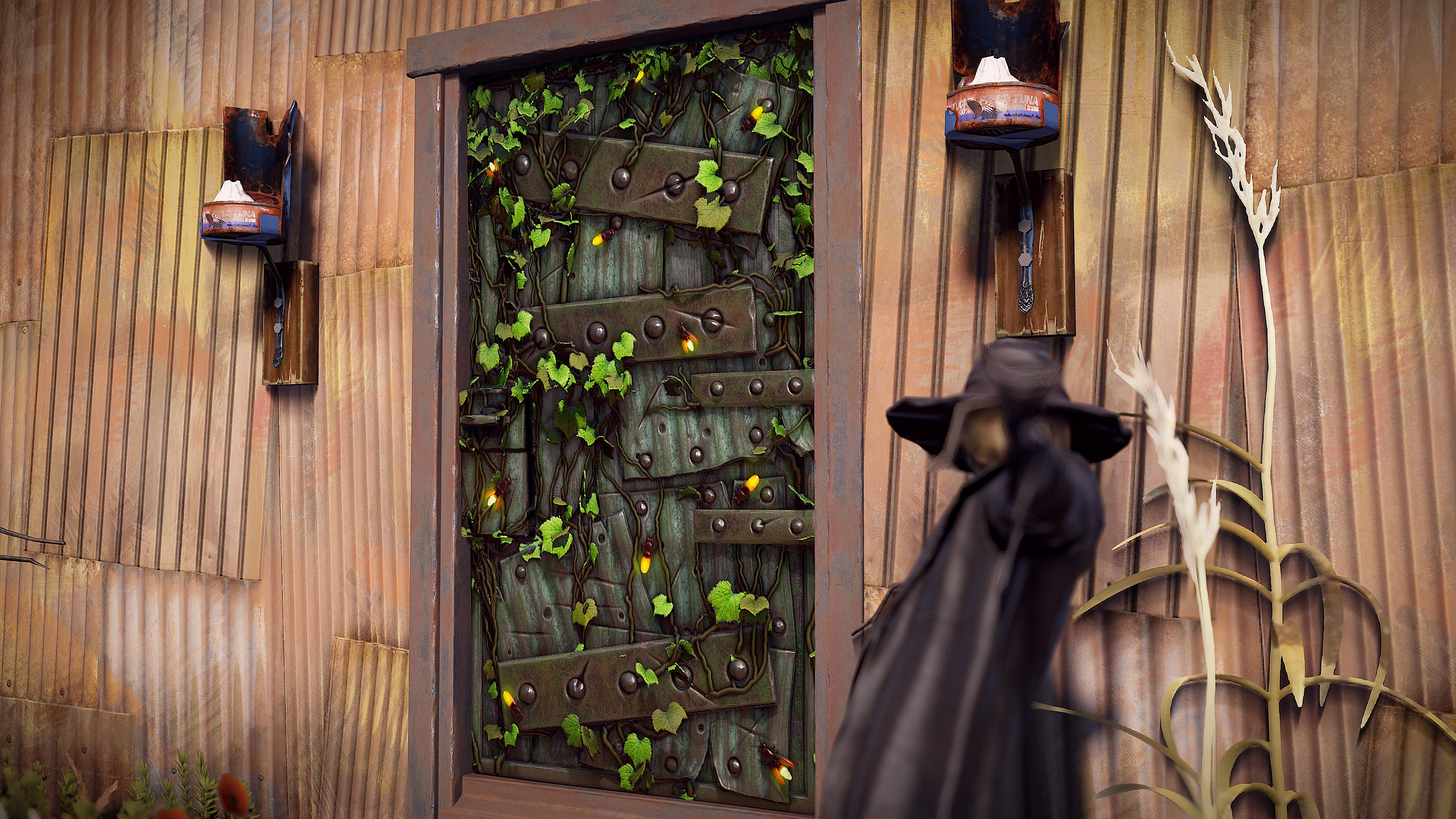 Fireflies Metal Door thumbnail 4