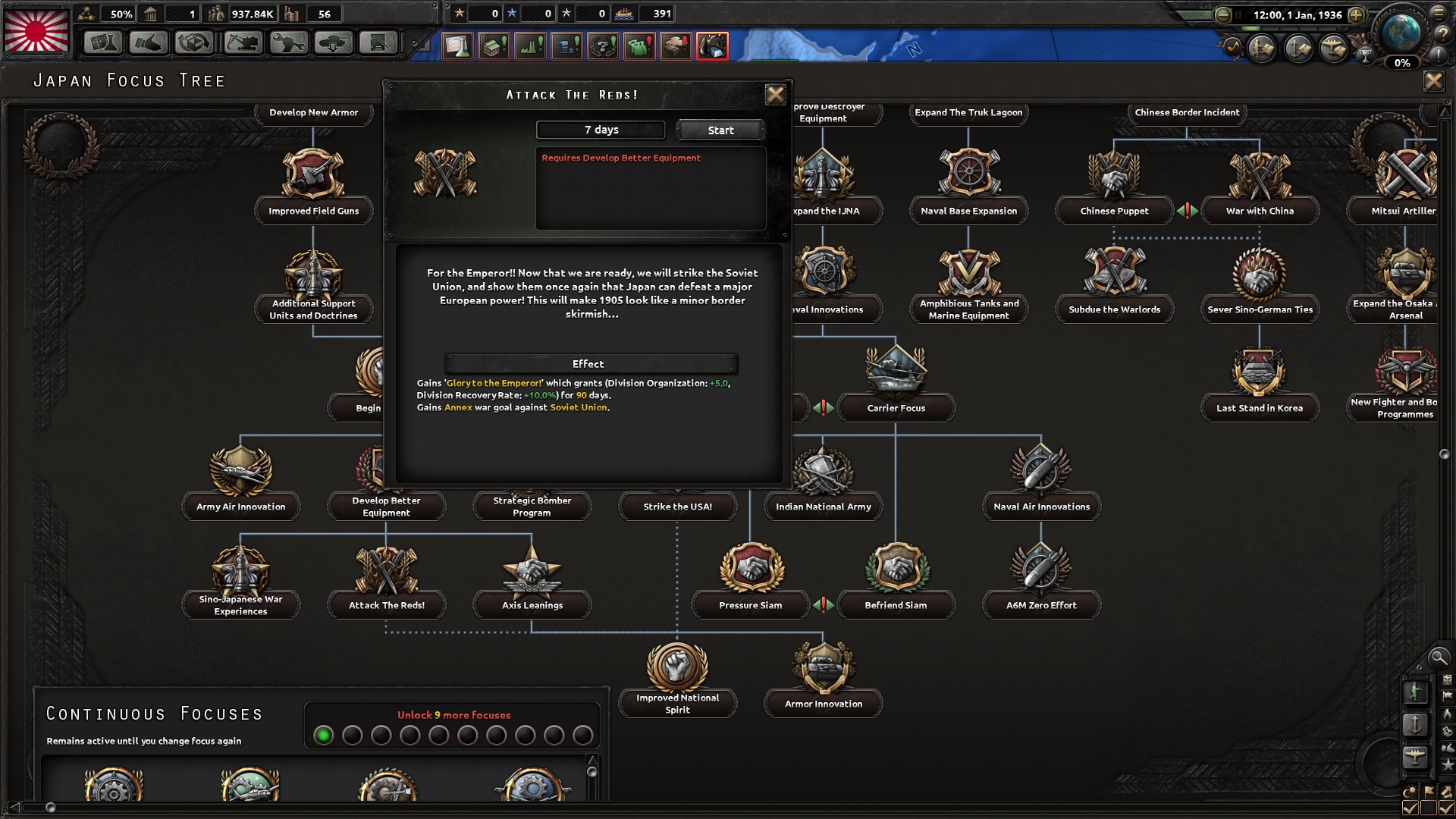 Steam Workshop Toratoratora A Japanese National Focus Mod By Verenikin
