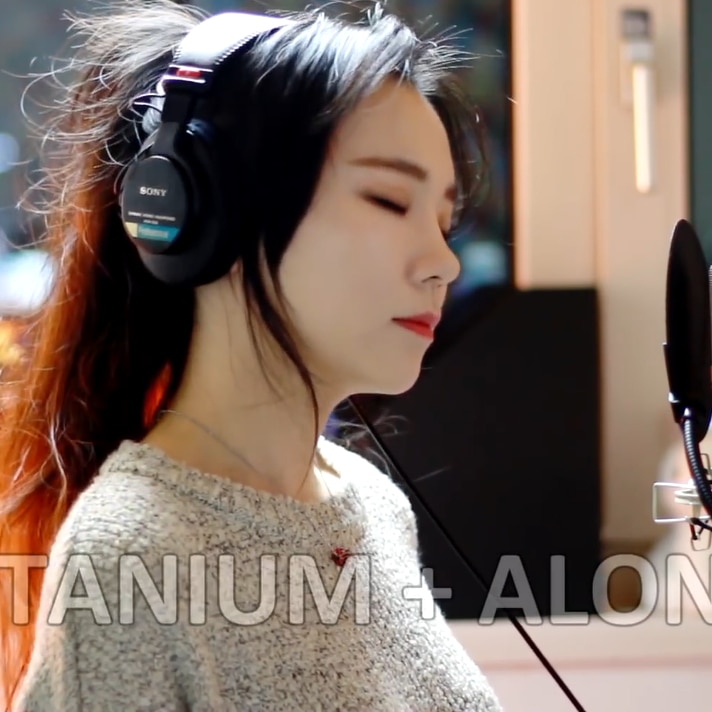 『JuN』Titanium + Alone ( cover by J.Fla ) [1080P]