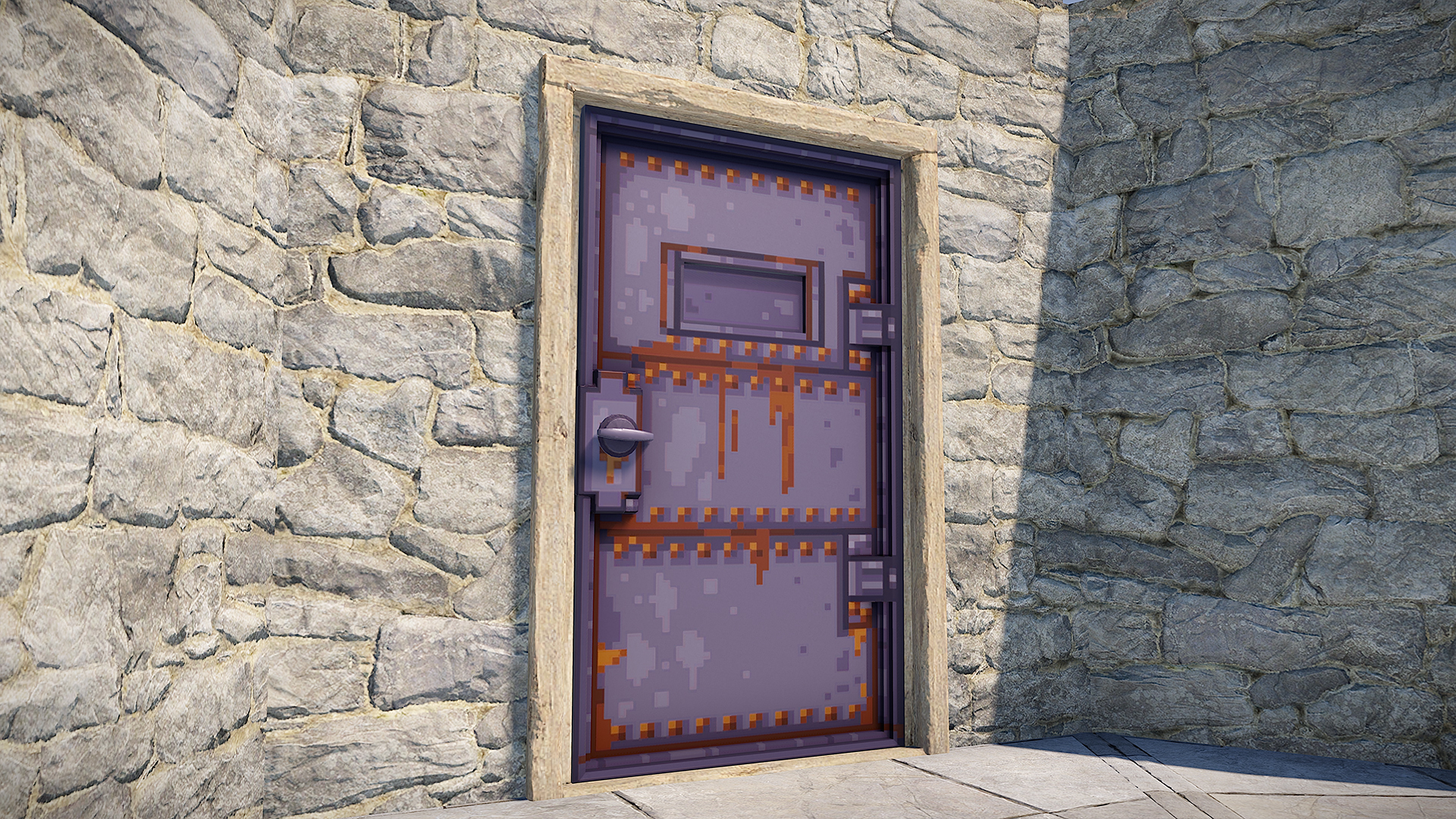 Pixel Armored Door thumbnail 3