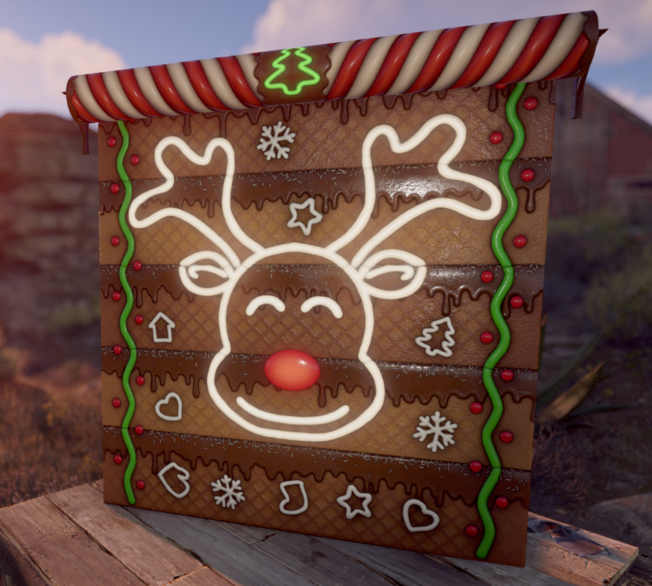 Tasty Christmas Garage Door screenshot 1
