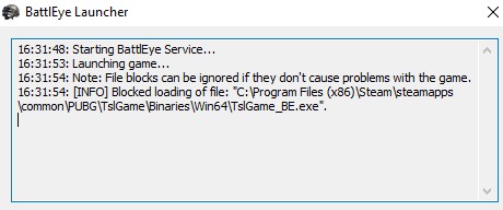Playerunknown S Battlegrounds How To Ignore Battleye Errors