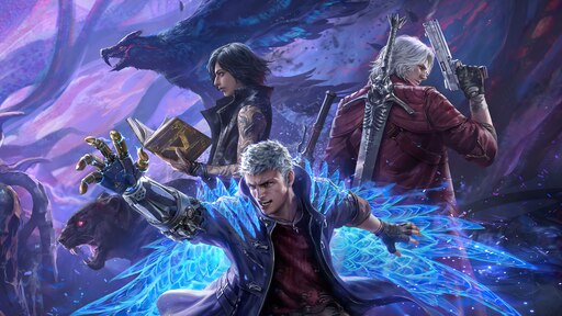 Данте пк. Devil May Cry 5. Devil May Cry 5 Vergil. Неро Devil May Cry 5. DMC Devil May Cry 5.