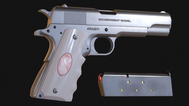 Steam 创意工坊::Colt Government Model M1911A1 Custom (9mm Pistols)