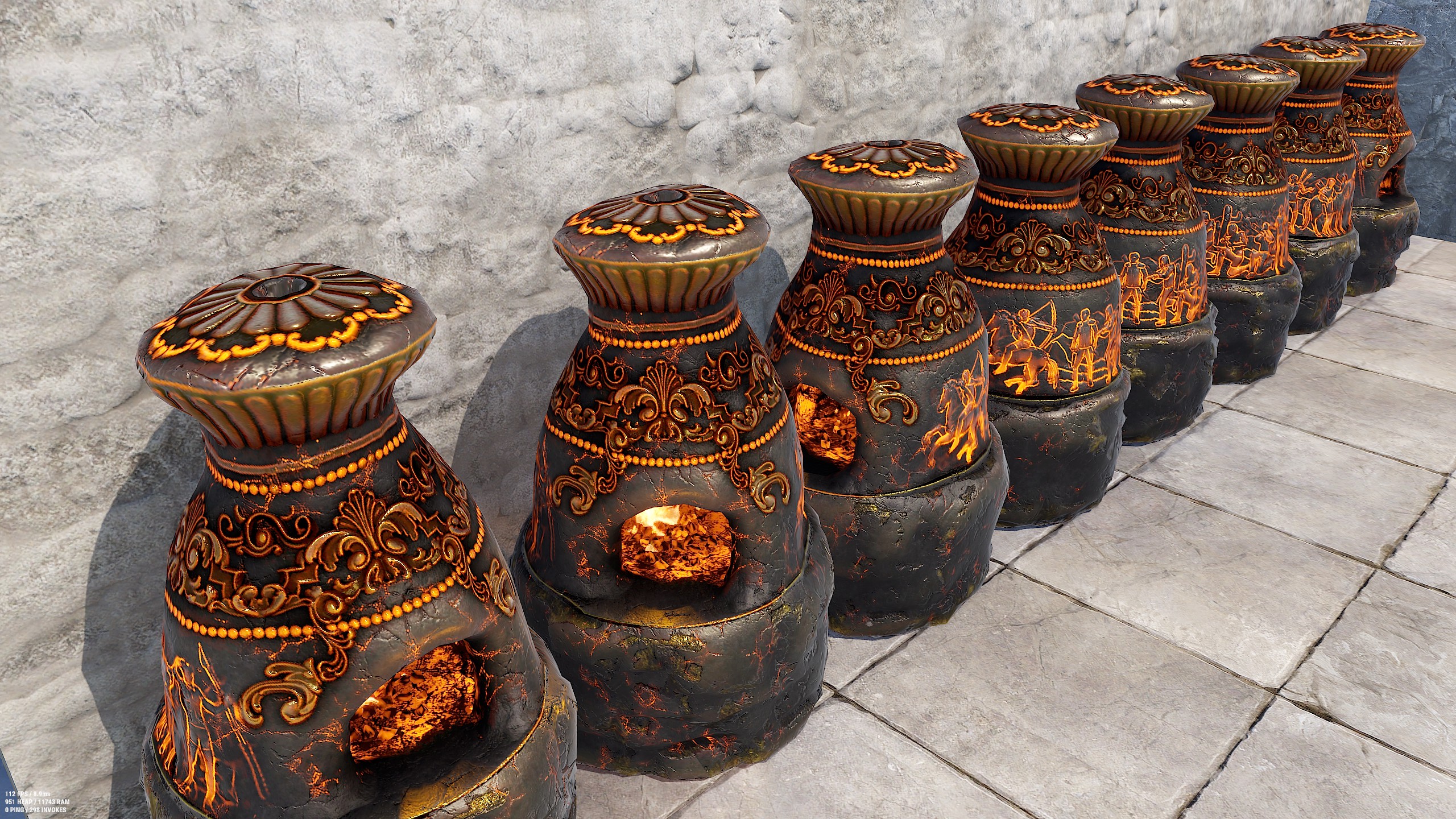Antique Black Furnace thumbnail 3