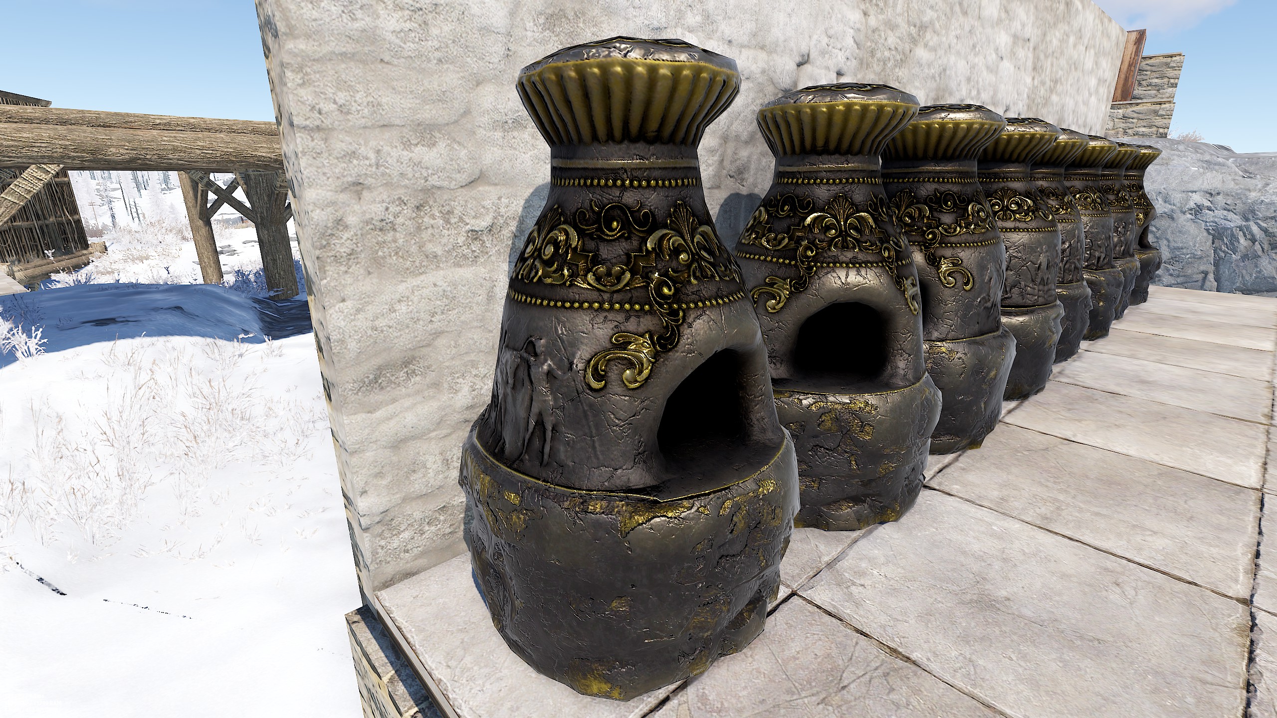 Antique Black Furnace thumbnail 9