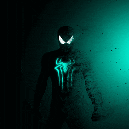rgb spiderman