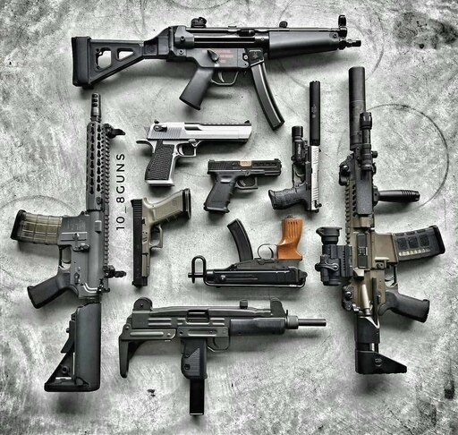 американские пистолеты названия и фото