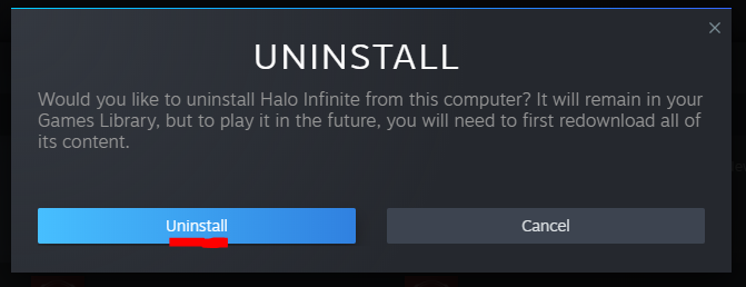 How to uninstall Halo infinite image 3