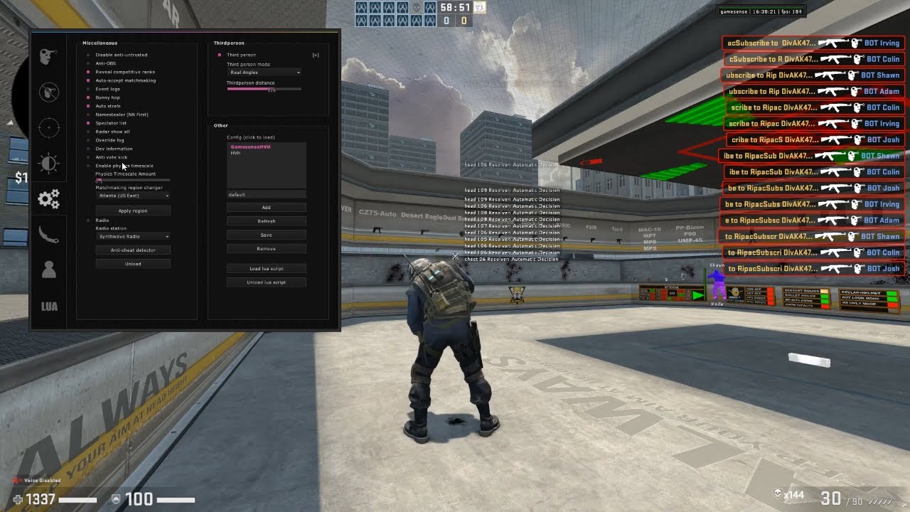 Gamesense csgo cfg Gamesense csgo cfg